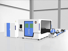 লেজার কাটিয়া মেশিন-শীট টিউব ফাইবার লেজার কাটিয়া এক্সচেঞ্জ প্ল্যাটফর্ম-মেটাল ওয়ার্কিং মেশিন সঙ্গে